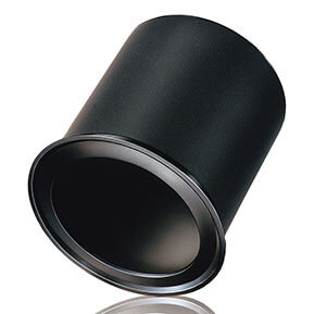 Kapsto GPN 1010 SW 22 Polyethylene Snap-On Cap Black Width Across Flats 22 mm Pack of 100 Poppelmann 10100220000 