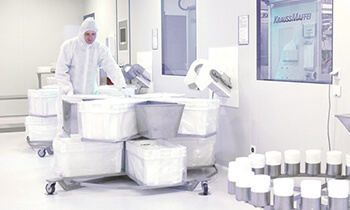 Cleanroom production